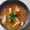 zupa rybna z łososiem